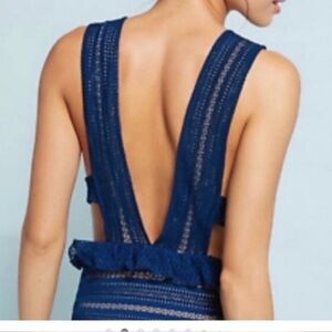 Nightcap Bardot Swimsuit, size 2 Anthropologie